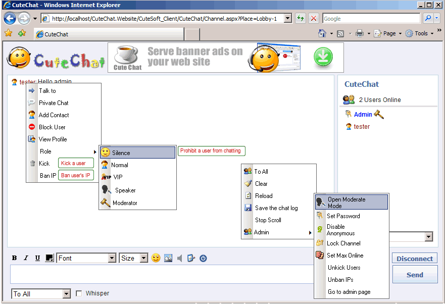 ASP.NET Chat