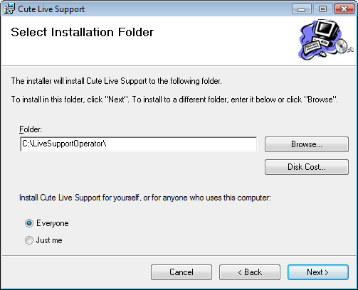 Installing Live Support Operator