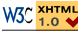 Output HTML or well-formed XHTML to your choice